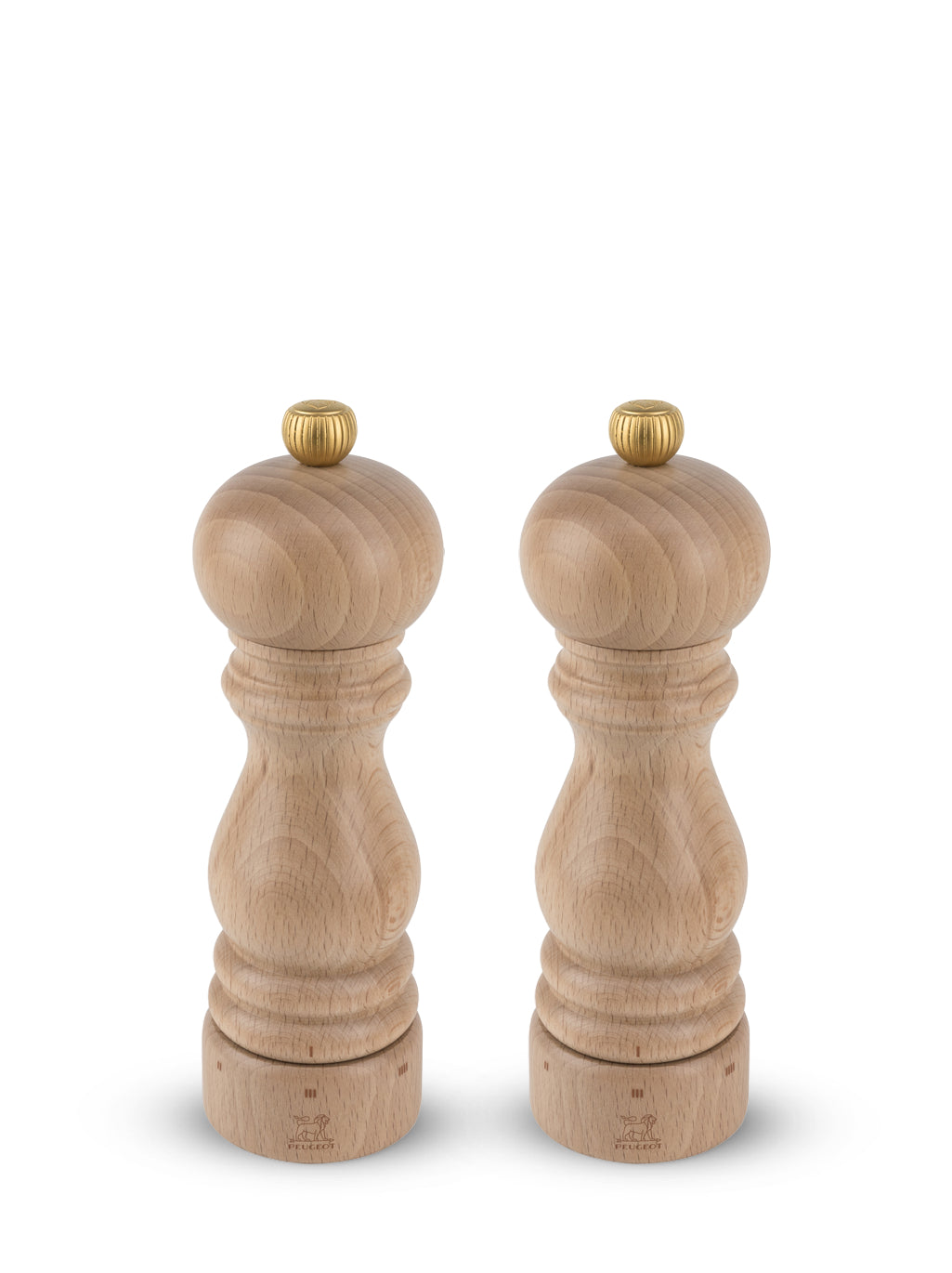 Peugeot Paris u'Select Duo Of Salt & Pepper Mills Natural Wood 18cm